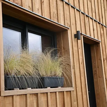 Pinea Lodge - Chalet Authentique En Pin Des Landes Saint-Yaguen Esterno foto
