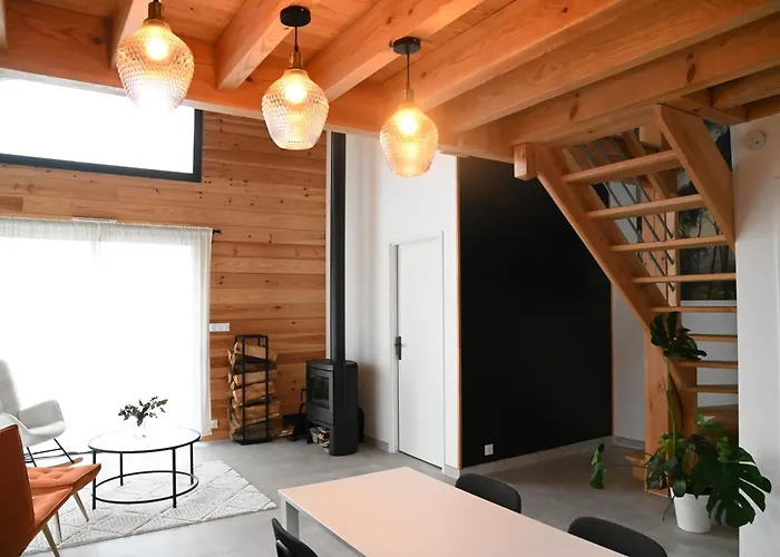 Pinea Lodge - Chalet Authentique En Pin Des Landes